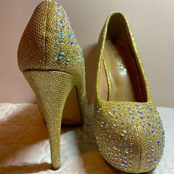 Delicacy 5 inch platform heels - Picture 4 of 4